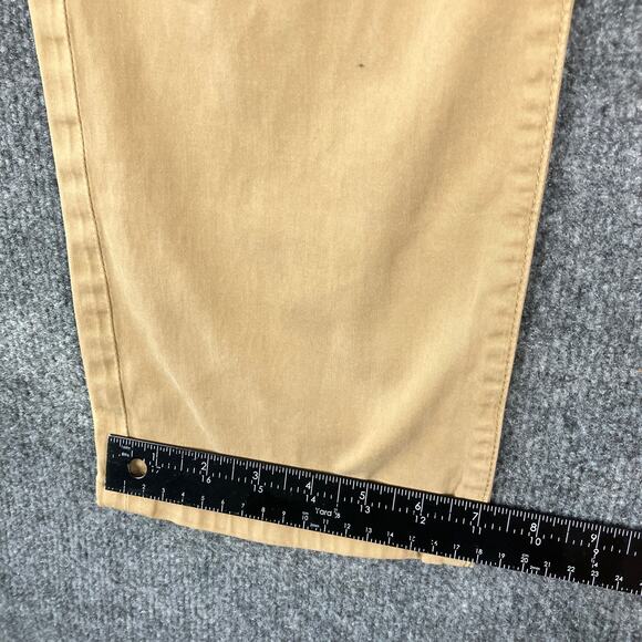 AG Adriano Goldschmied Pants Mens 34x34 Beige Khaki Chino Stretch Casual Classic - Picture 2 of 11
